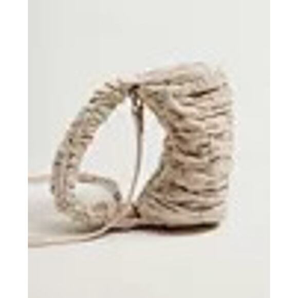 MNG Mango Bag with Ruched Detail, Top handle and Crossbody, Excellent cond - Picture 1 of 11